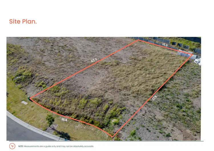 Floorplan of Homely land listing, 45 Camelia Street, Gillieston Heights NSW 2321