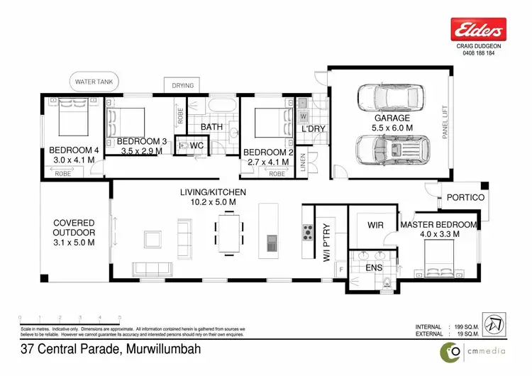 Floorplan of Homely house listing, 37 Central Parade, Murwillumbah NSW 2484