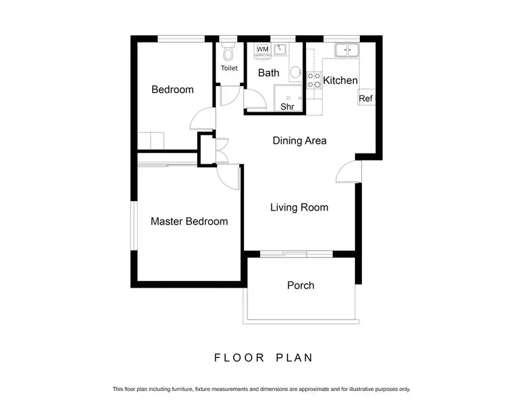 Floorplan of Homely unit listing, 11/87-91 Earl Street, Westcourt QLD 4870