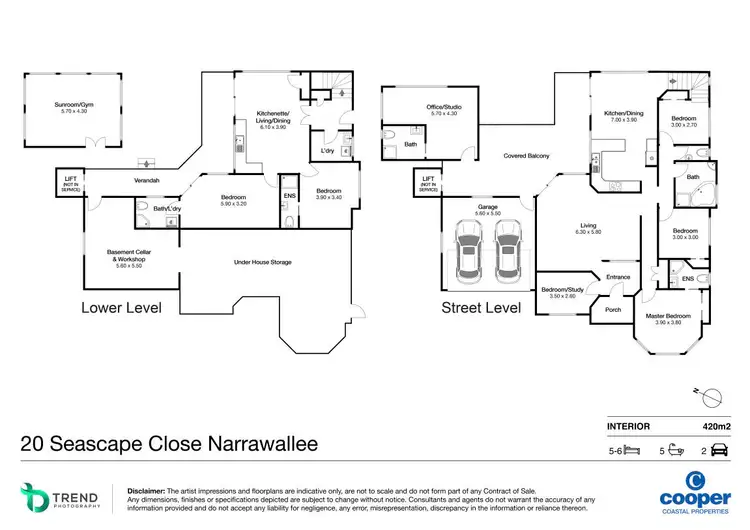 Floorplan of Homely house listing, 20 Seascape Close, Narrawallee NSW 2539