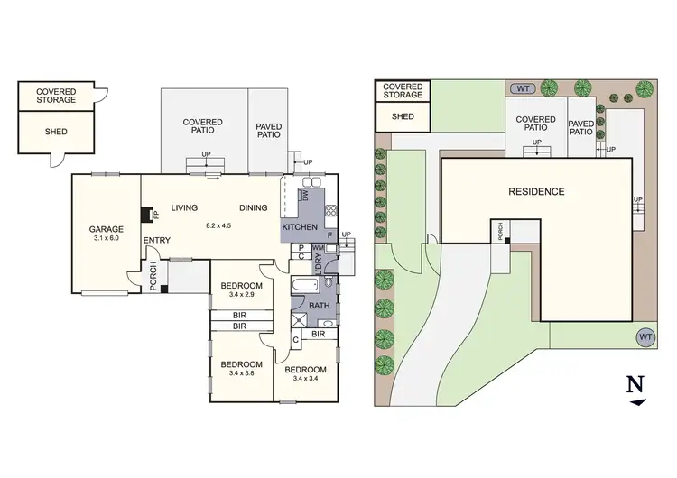 Floorplan of Homely house listing, 2/36 Pascoe Avenue, Croydon VIC 3136