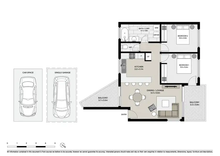 Floorplan of Homely unit listing, 9/1 Intrepid Close, Nelson Bay NSW 2315