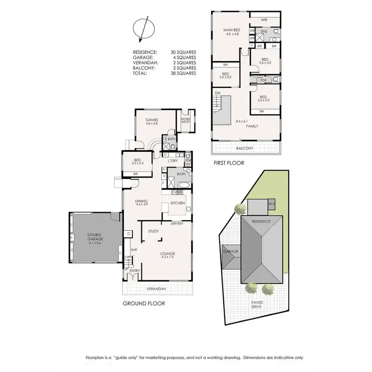Floorplan of Homely house listing, 54 Daniel Solander Drive, Endeavour Hills VIC 3802