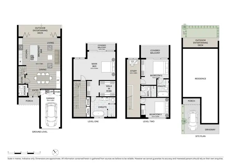 Floorplan of Homely townhouse listing, 47 Fairway Circuit, Strathfield NSW 2135