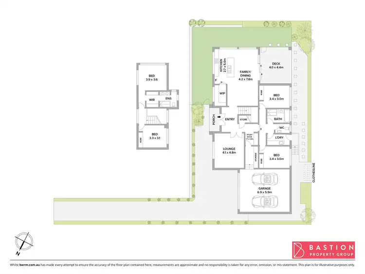 Floorplan of Homely house listing, 10 Myra Law Crescent, Moncrieff ACT 2914