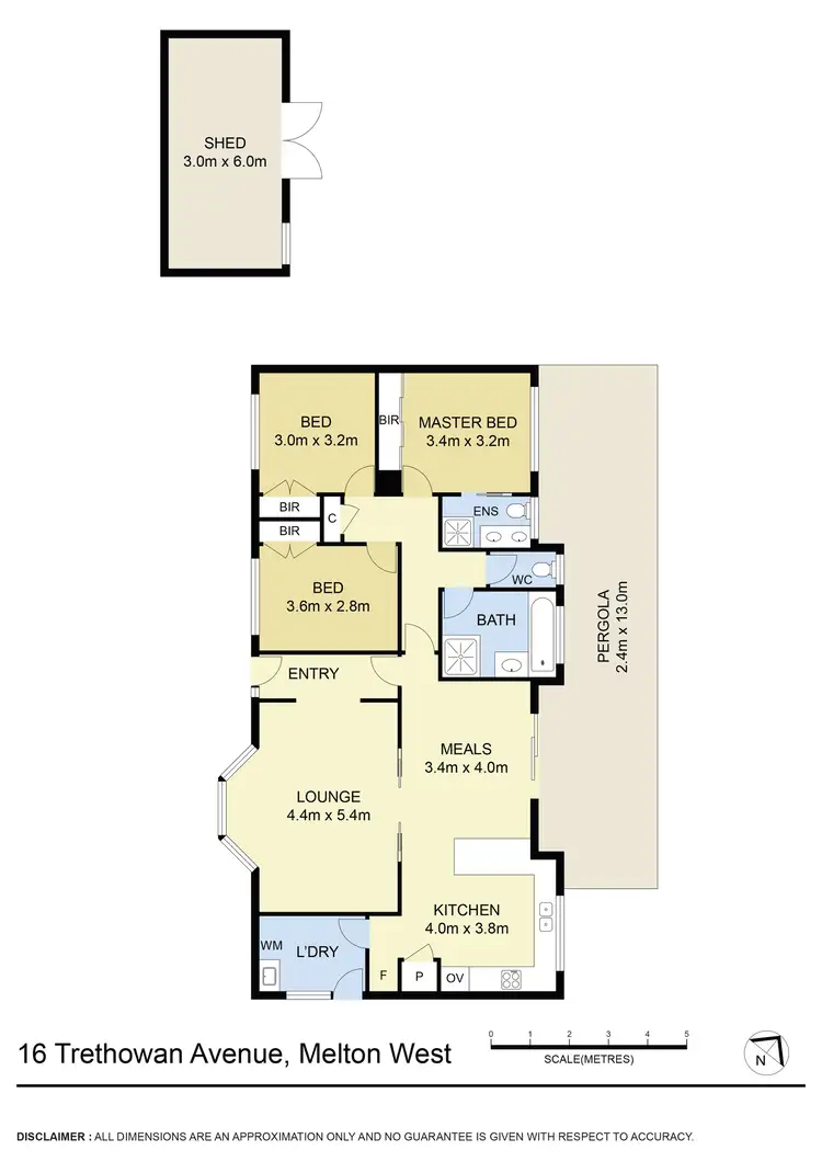 Floorplan of Homely house listing, 16 Trethowan Avenue, Melton West VIC 3337