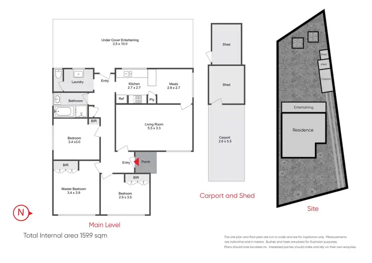 Floorplan of Homely house listing, 120 Excelsior Drive, Frankston North VIC 3200