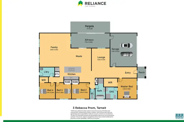 Floorplan of Homely house listing, 3 Rebecca Promenade, Tarneit VIC 3029