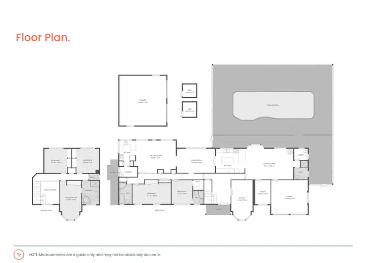 Floorplan of Homely rural property listing, 30 Duckenfield Wharf Road, Duckenfield NSW 2321
