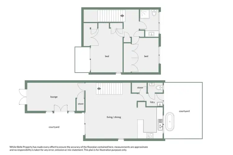 Floorplan of Homely house listing, 4/22 Mimosa Street, Holloways Beach QLD 4878