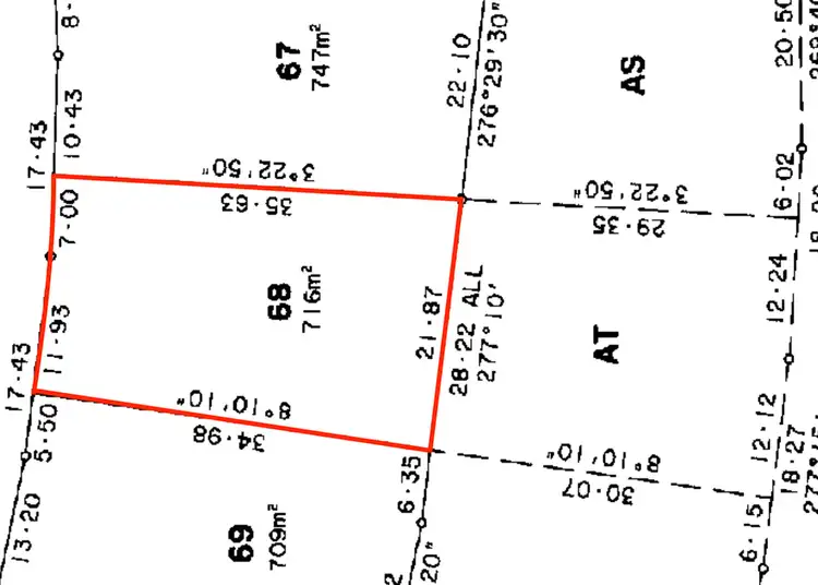 Floorplan of Homely land listing, 22 Freycinet Way, Penneshaw SA 5222