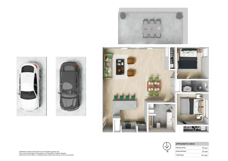 Floorplan of Homely apartment listing, 41/24 Westacott Street, Nundah QLD 4012