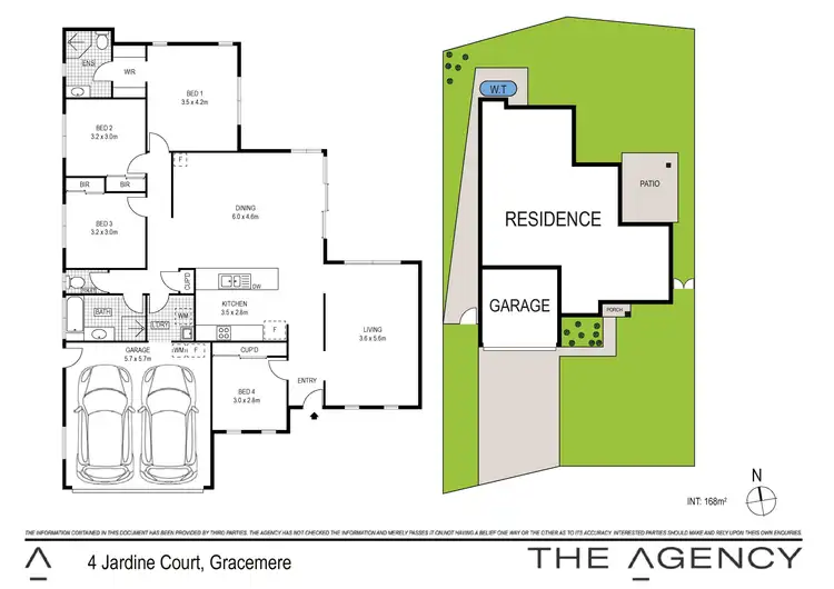 Floorplan of Homely house listing, 4 Jardine Court, Gracemere QLD 4702