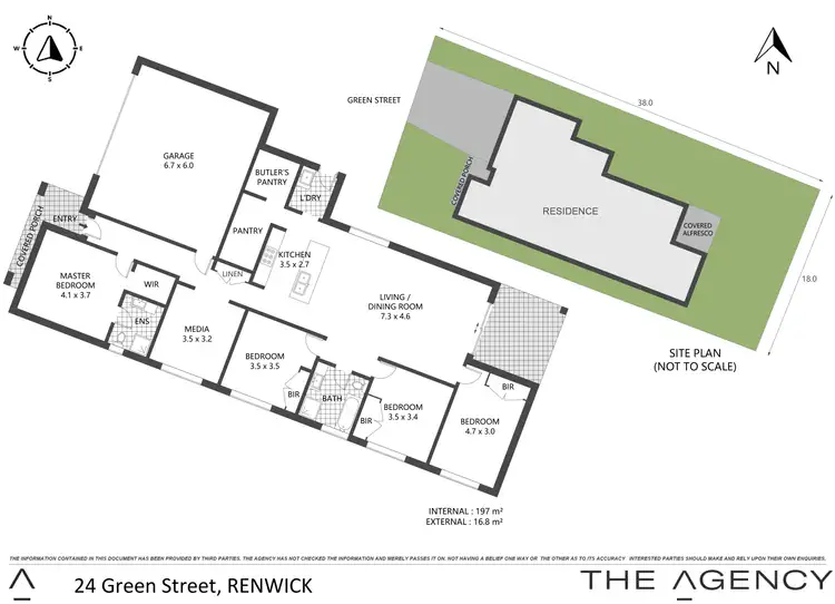 Floorplan of Homely house listing, 24 Green Street, Renwick NSW 2575