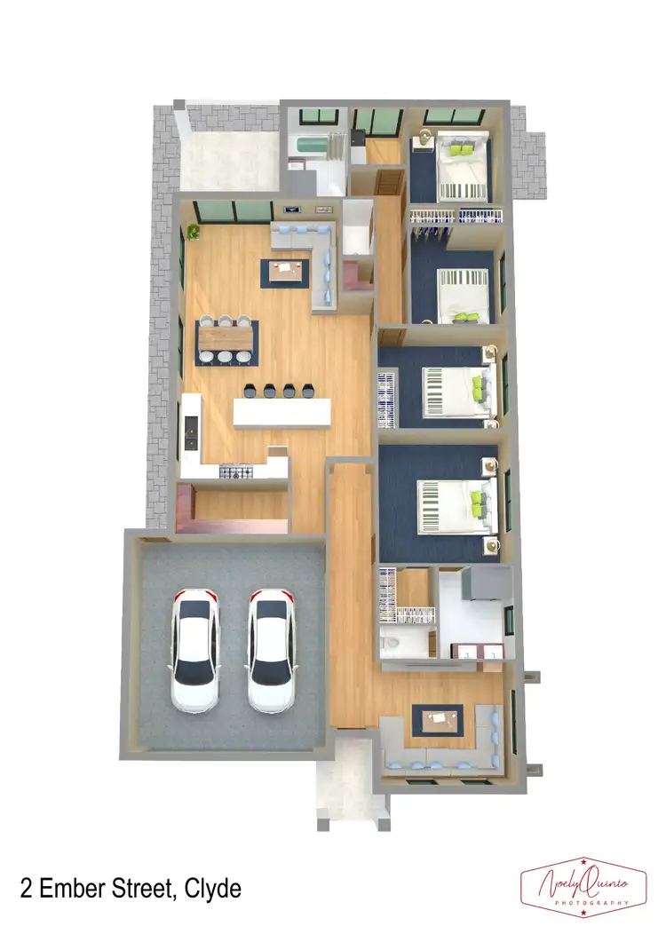 Floorplan of Homely house listing, 2 Ember Street, Clyde VIC 3978