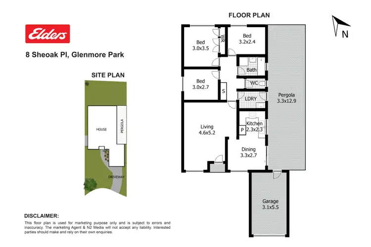 Floorplan of Homely house listing, 8 Sheoak Place, Glenmore Park NSW 2745