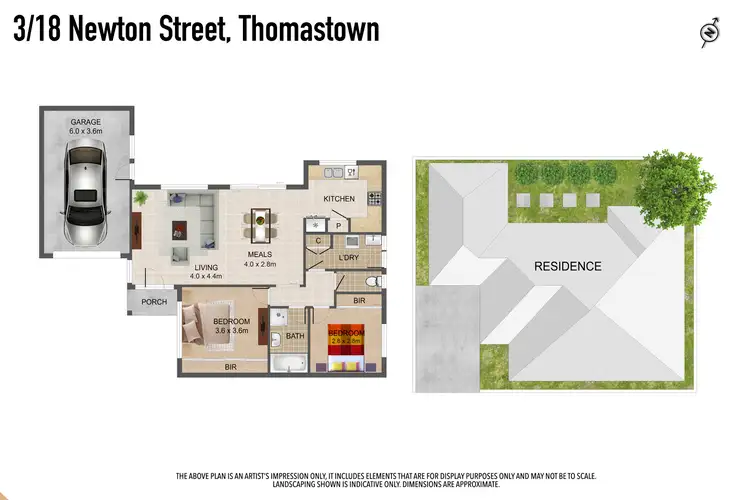 Floorplan of Homely unit listing, 3/18 Newton Street, Thomastown VIC 3074