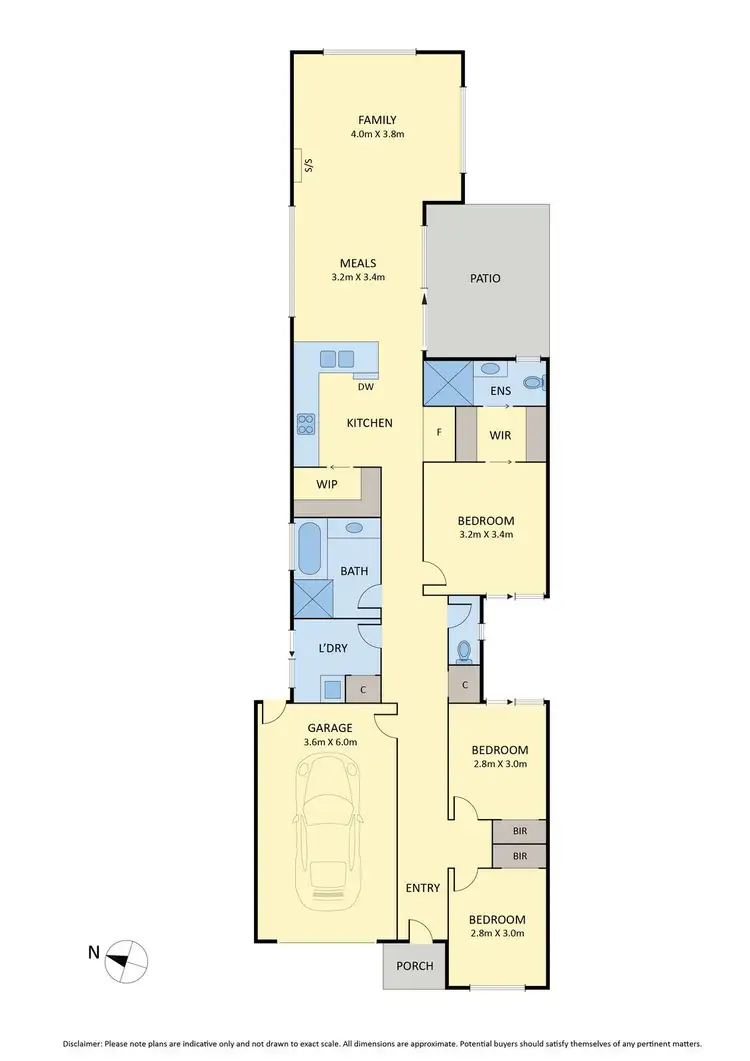 Floorplan of Homely house listing, 3 Farm Road, Diggers Rest VIC 3427