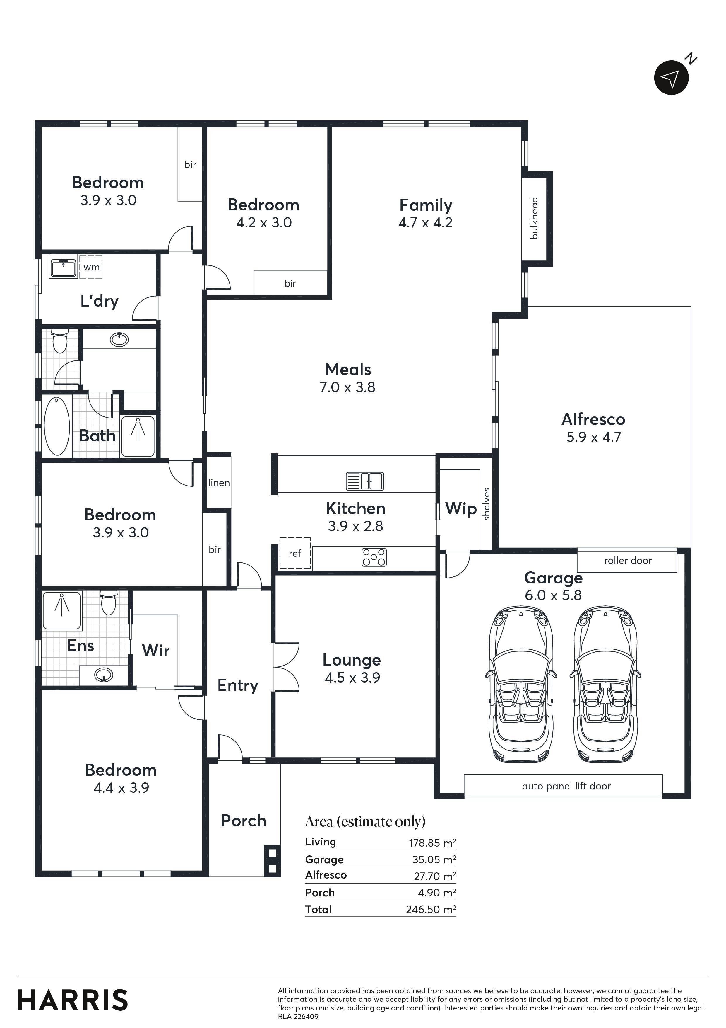 Floorplan of Homely house listing, 114 St Andrews Drive, Port Hughes SA 5558