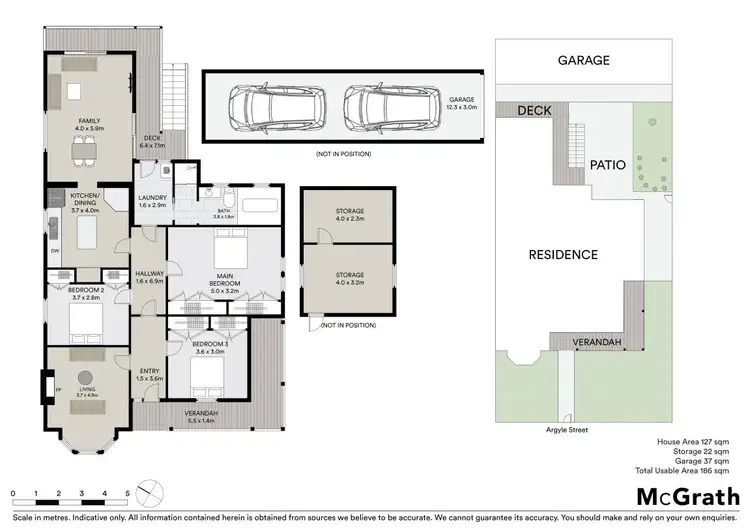 Floorplan of Homely house listing, 381 Argyle Street, North Hobart TAS 7000