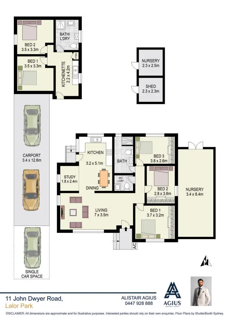 Floorplan of Homely house listing, 11 John Dwyer Road, Lalor Park NSW 2147