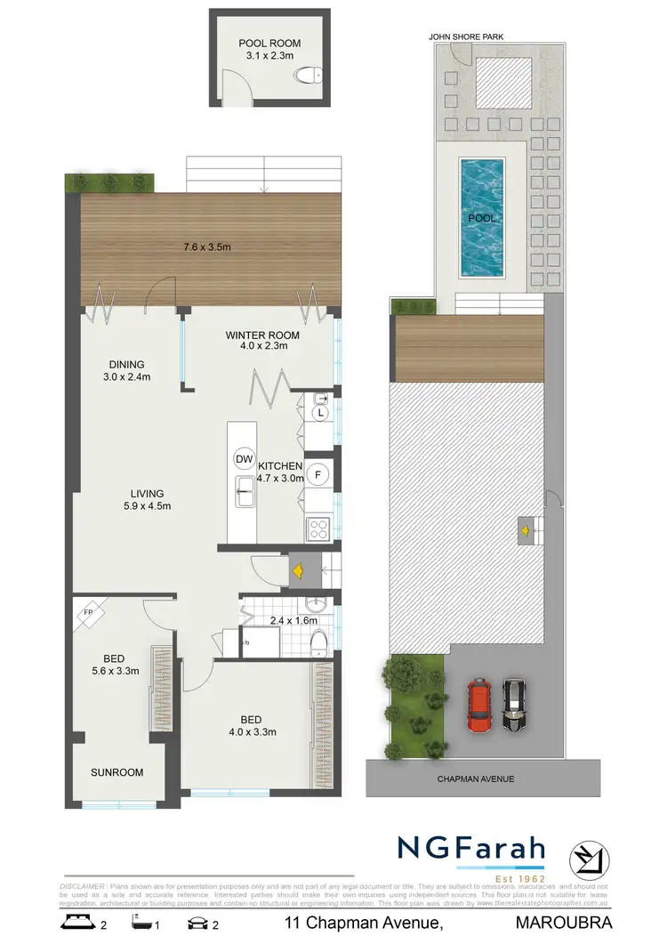 Floorplan of Homely house listing, 11 Chapman Avenue, Maroubra NSW 2035