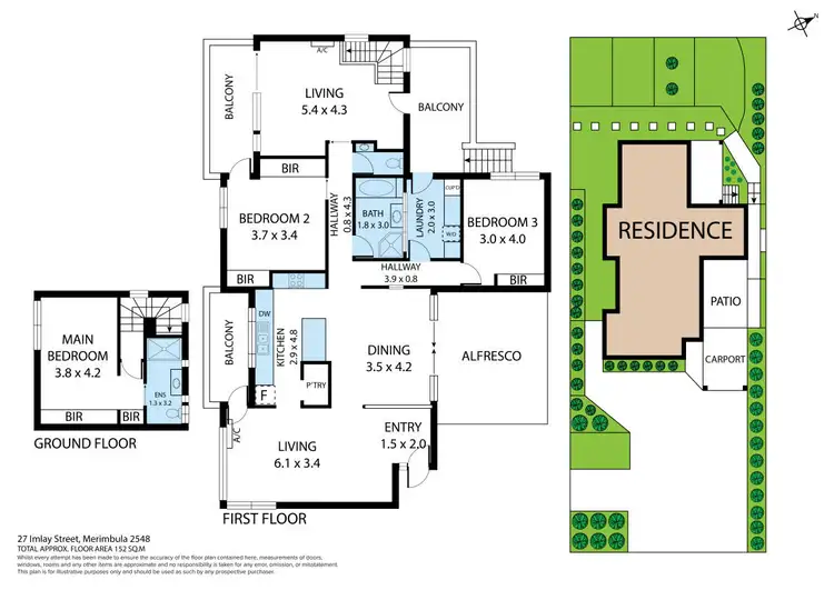Floorplan of Homely house listing, 27 Imlay Street, Merimbula NSW 2548