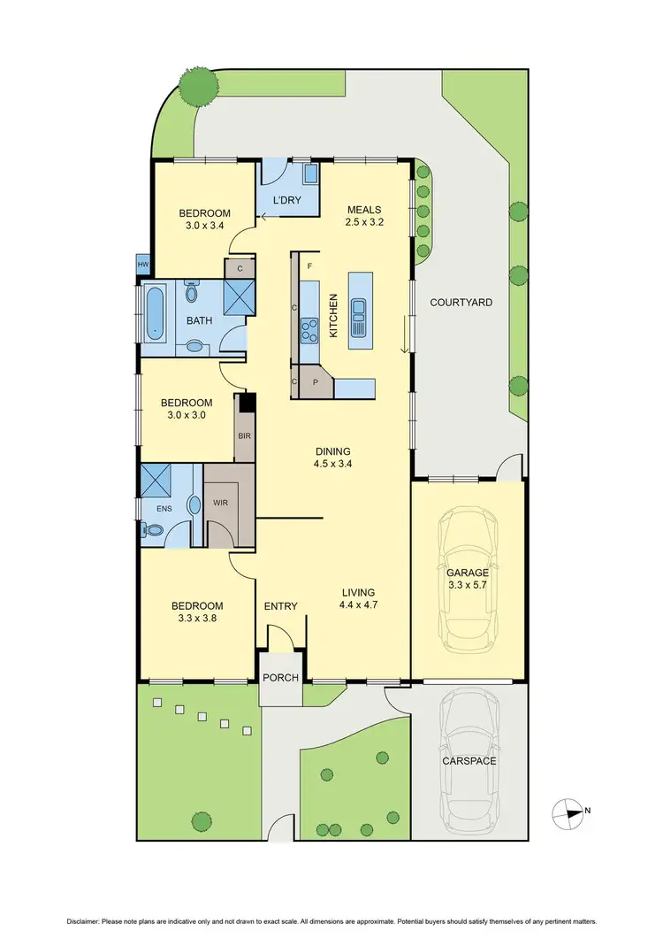 Floorplan of Homely house listing, 1/31 George Street, Niddrie VIC 3042
