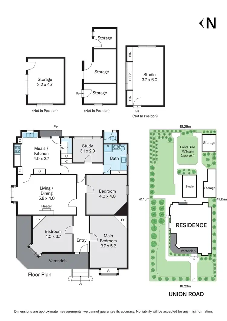 Floorplan of Homely house listing, 237 Union Road, Surrey Hills VIC 3127