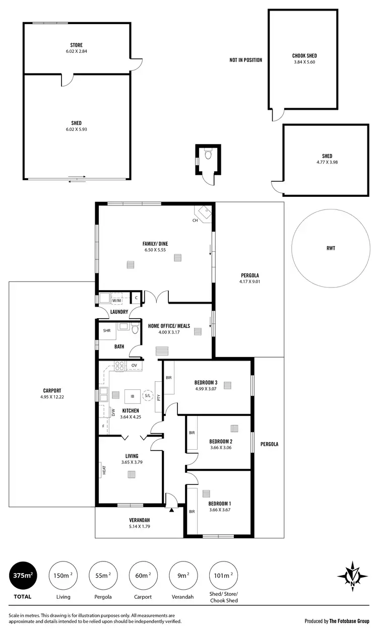 Floorplan of Homely house listing, 9 Oval Road, Mount Torrens SA 5244
