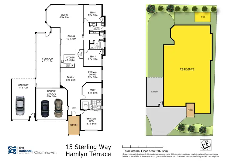 Floorplan of Homely house listing, 15 Sterling Way, Hamlyn Terrace NSW 2259