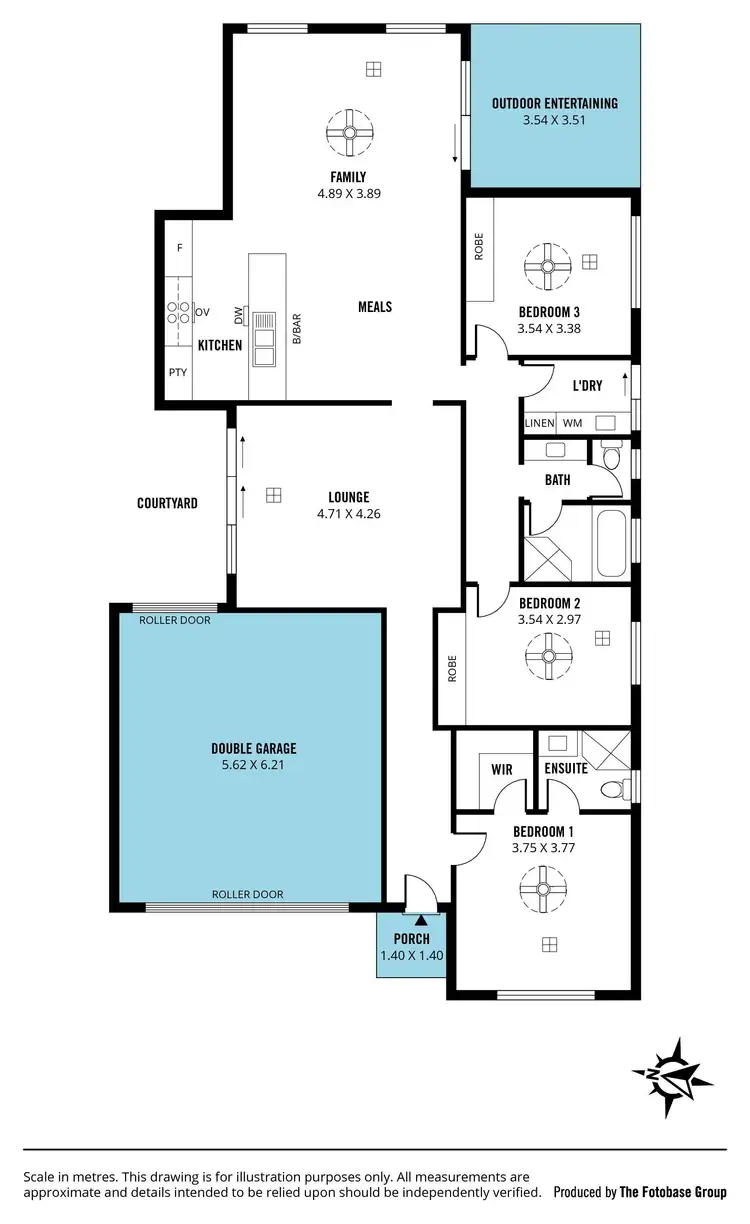 Floorplan of Homely house listing, 16 Seashell Street, Seaford Meadows SA 5169