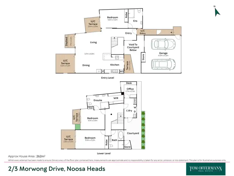 Floorplan of Homely unit listing, 2/3 Morwong Drive, Noosa Heads QLD 4567