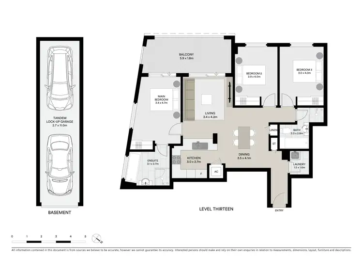 Floorplan of Homely apartment listing, 206/323 Forest Road, Hurstville NSW 2220