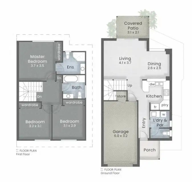 Floorplan of Homely townhouse listing, 9/39 Gumtree Street, Runcorn QLD 4113