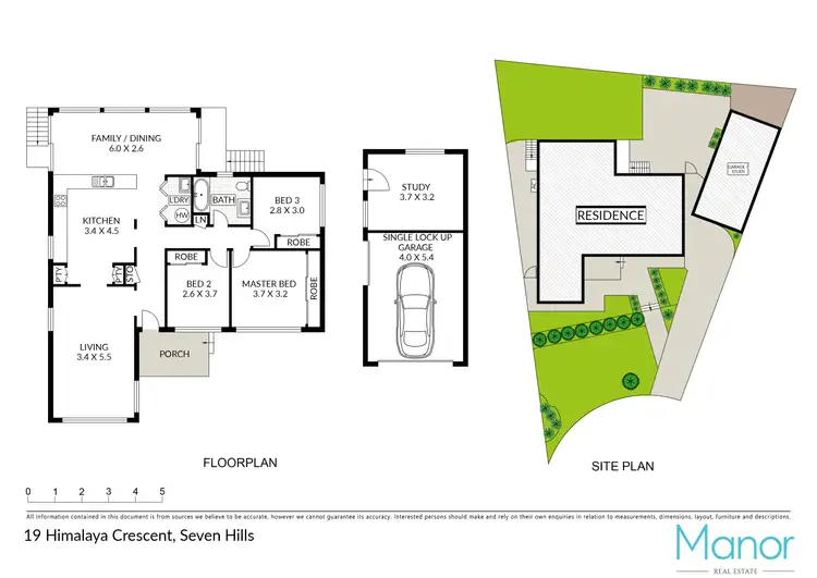 Floorplan of Homely house listing, 19 Himalaya Crescent, Seven Hills NSW 2147