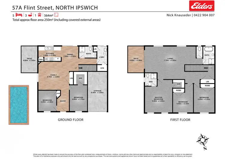 Floorplan of Homely house listing, 57A Flint Street, North Ipswich QLD 4305