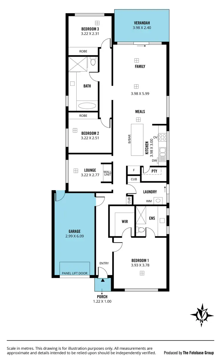 Floorplan of Homely house listing, 16 Elanora Avenue, Morphett Vale SA 5162