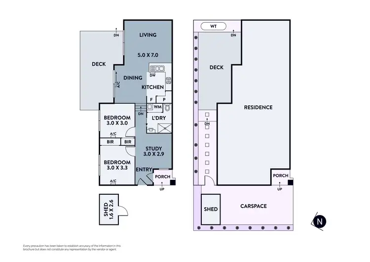 Floorplan of Homely villa listing, 5/48 Chaleyer Street, Reservoir VIC 3073