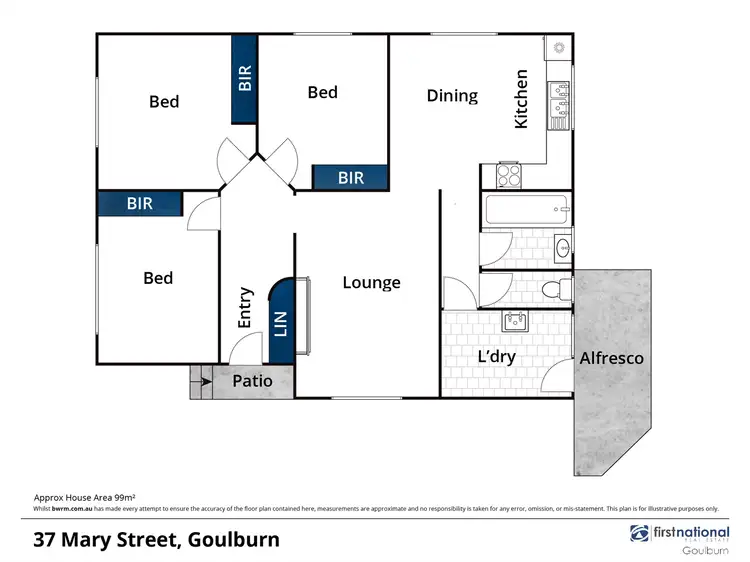 Floorplan of Homely house listing, 37 Mary Street, Goulburn NSW 2580