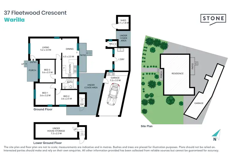 Floorplan of Homely house listing, 37 Fleetwood Crescent, Warilla NSW 2528