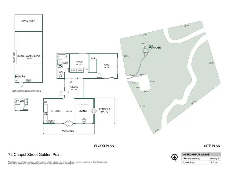 Floorplan of Homely house listing, 72 Chapel Street, Golden Point VIC 3451