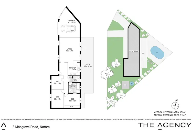 Floorplan of Homely house listing, 3 Mangrove Road, Narara NSW 2250