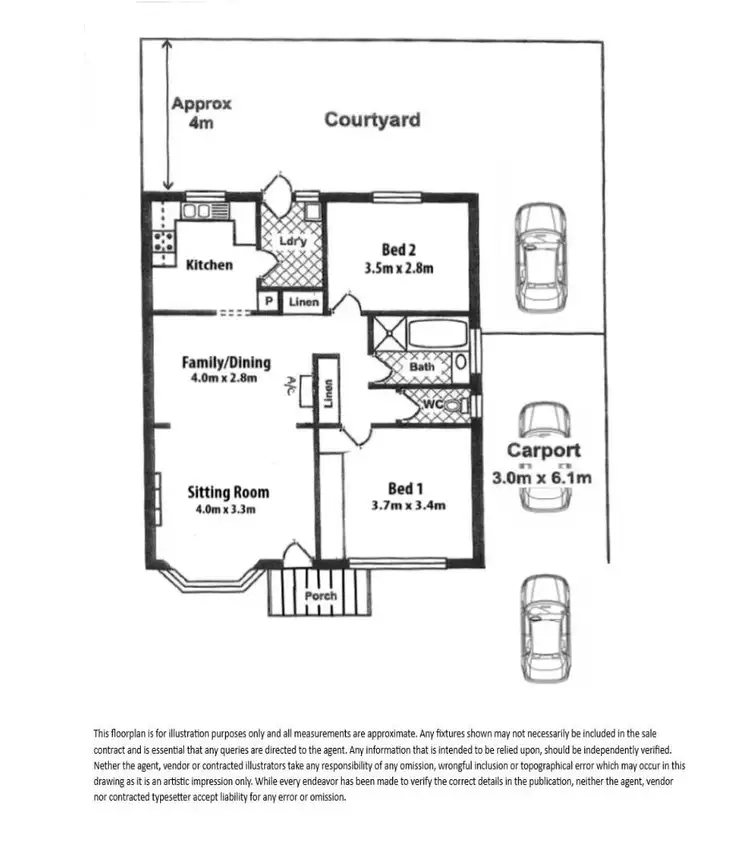Floorplan of Homely unit listing, 5/28 Northumberland Street, Tusmore SA 5065
