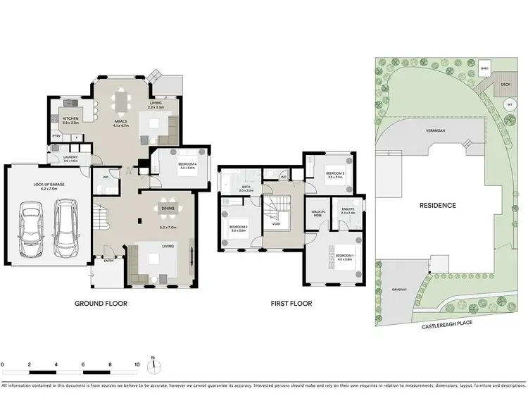 Floorplan of Homely house listing, 17 Castlereagh Place, Watsonia VIC 3087
