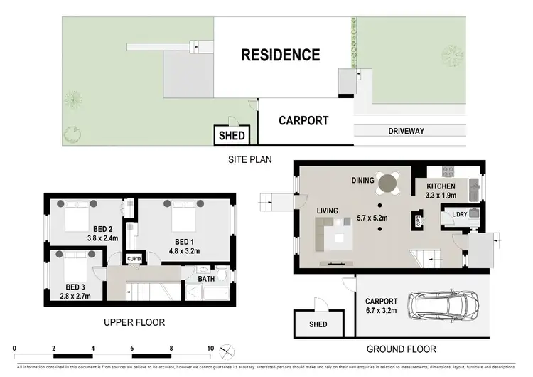 Floorplan of Homely townhouse listing, 7 Stringybark Place, Bradbury NSW 2560