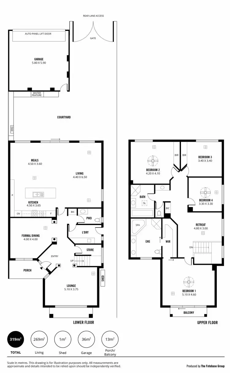Floorplan of Homely house listing, 6B Kent Street, Glenelg SA 5045
