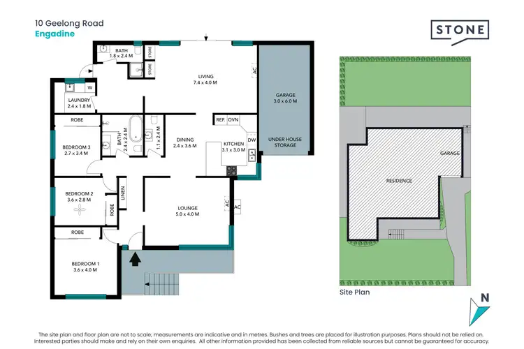Floorplan of Homely house listing, 10 Geelong Road, Engadine NSW 2233