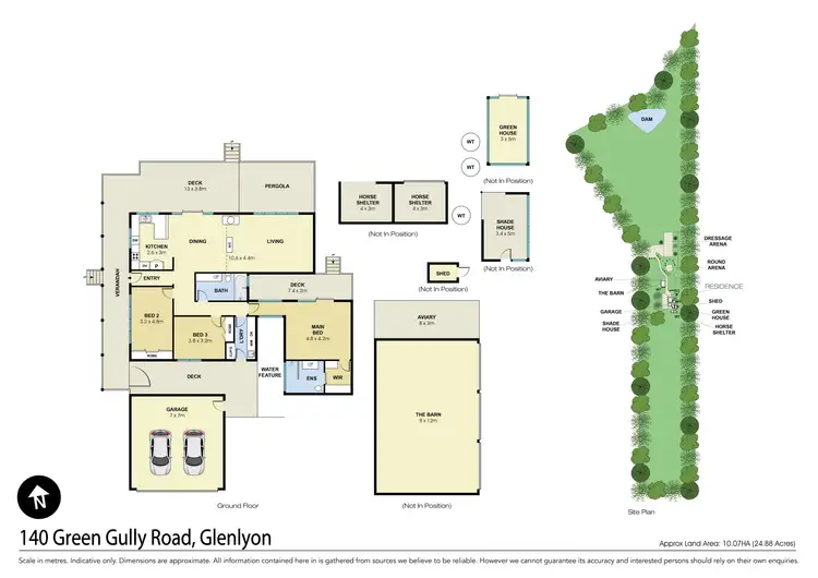 Floorplan of Homely house listing, 140 Green Gully Road, Glenlyon VIC 3461
