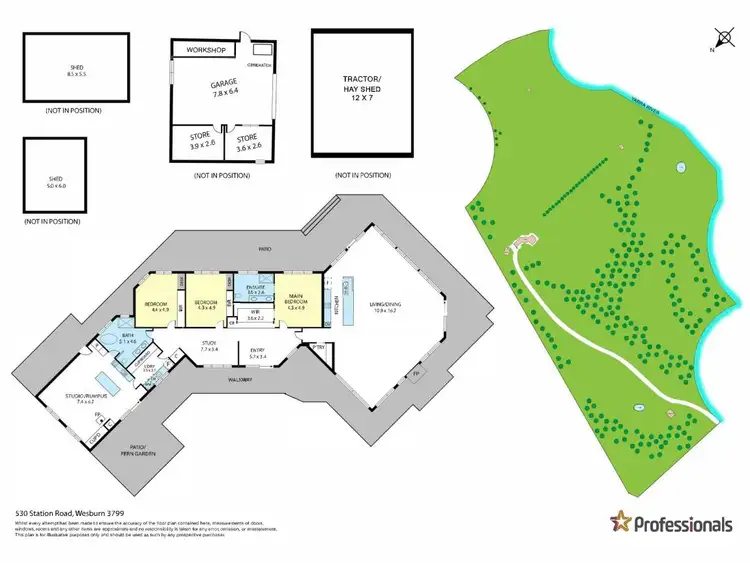 Floorplan of Homely house listing, 530 Station Road, Wesburn VIC 3799